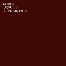 #400805 - Burnt Maroon Color Image